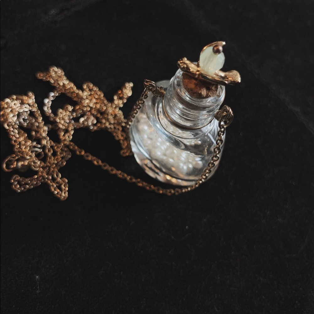 Long chained necklace